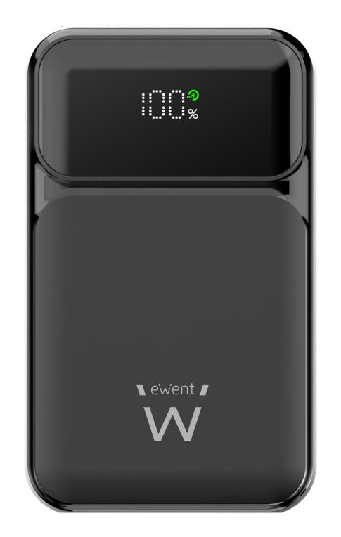 POWER BANK EWENT 20.000MAH PD 65W 2XTYPE-C (IN) 1XTYPE-C 2X USB-A PORT (OUT)