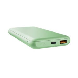 POWERBANK UNIVERSAL TRUST 25033 REDOH 10000mAh COLOR VERDE 18W CARGA RAPIDA 2xUSB-C 1xUSB-A*