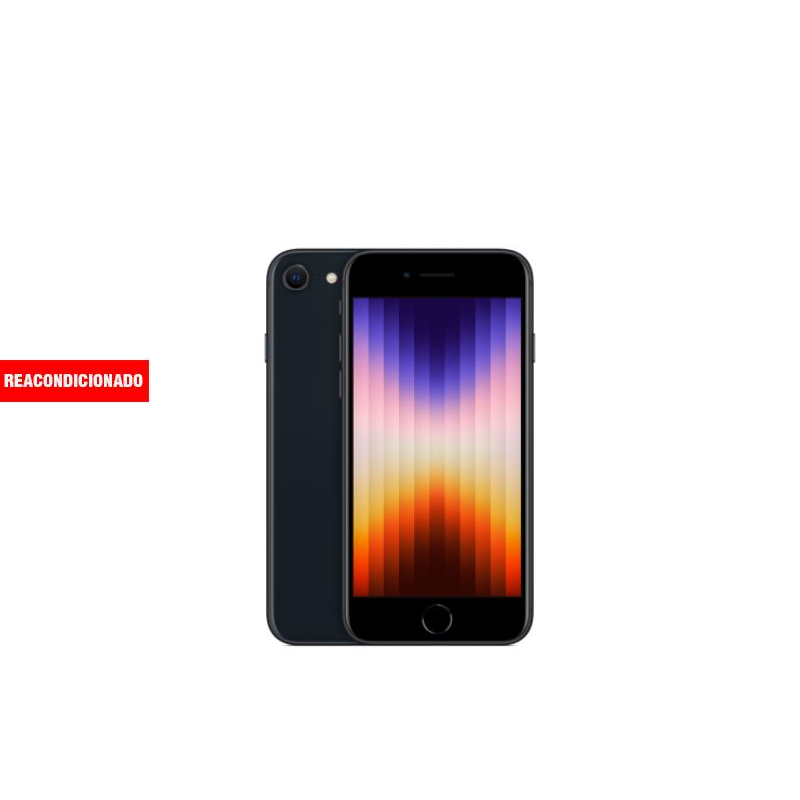APPLE iPHONE SE 2022 128GB NEGRO REACONDICIONADO GRADO B