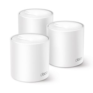 PUNTO DE ACCESO INTERIOR MESH WIFI 6 TP-LINK DECO X10 PACK 3u AX1500 1201Mbps en 5GHz + 300Mbps en 2