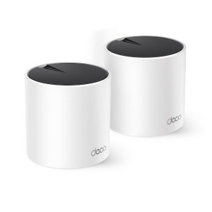 PUNTO DE ACCESO INTERIOR MESH WIFI 6 TP-LINK DECO X55 PACK 2u AX3000 2x2/HT160 2402Mbps + 2x2 574Mbp