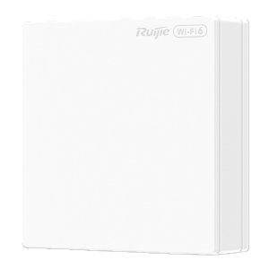 PUNTO DE ACCESO INTERIOR WIFI 6 RUIJIE RG-RAP62 WALL LITE AX3000 2401Mbps 5Ghz 2xGb PoE PASIVO