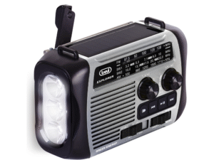 RADIO TREVI RA 7F30 BT EXPLORER RADIO CARGA SOLAR & DINAMO GRAY