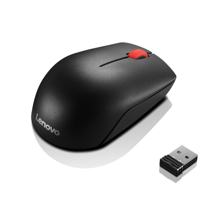 RATON LENOVO ESSENTIAL COMPACT NEGRO RF INALAMBRICO PILAS