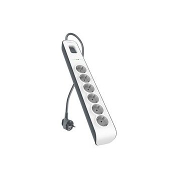 REGLETA ALIMENTACION BELKIN BSV603VF2M-V2 DE PROTECCIÓN CONTRA SOBRETENSIONES 6 TOMAS BOTON APAGADO