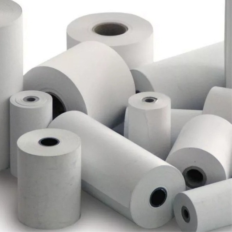 ROLLO PAPEL TERMICO 80MM X 80M SIN BPA CAJA 48 UND