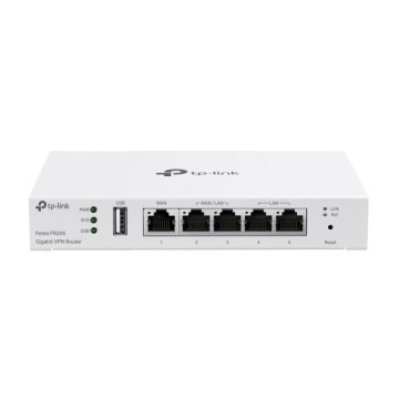 ROUTER VPN TP-LINK FESTA FR205 GIGABIT 1xWAN 2xWAN/LAN 2xLAN 1xUSB OPENVPN METALICO COLOR BLANCO