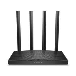 ROUTER WIFI DUALBAND TP-LINK ARCHER C6 AC1200 300MB EN 2,4GHZ Y 867MB EN 5GHZ 5P GIGA 4 ANTENAS FIJA