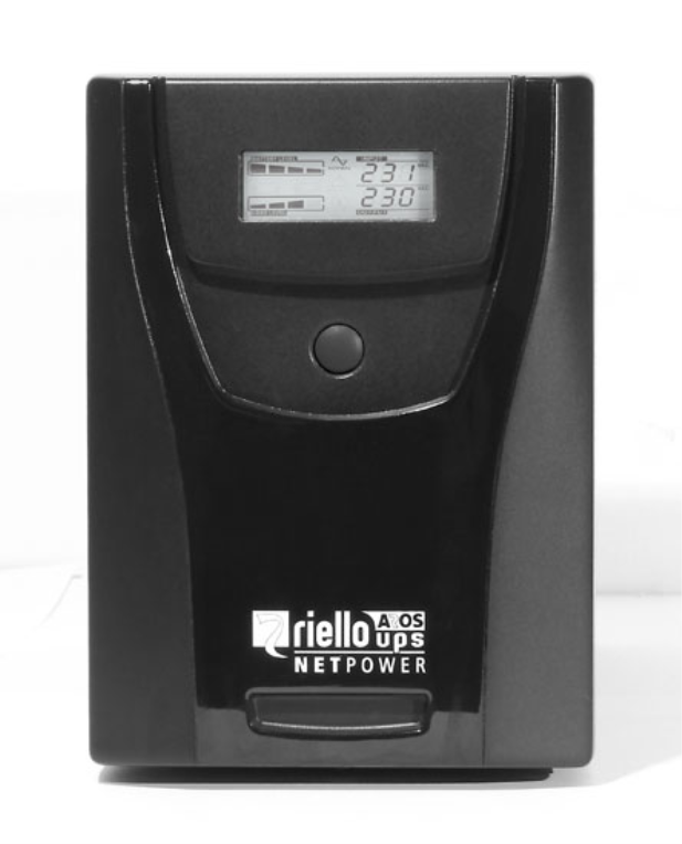 SAI RIELLO NETPOWER 2000 USB & SERIE DISPLAY