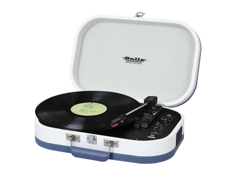 SALLY TOCADISCOS TREV BLUETOOTH BATERIA RECARGABLE USB TT 1020 BT TURQUESA