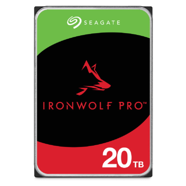 SEAGATE IRON WOLF PRO HDD NAS DE 20 TB