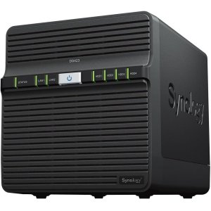 SERVIDOR NAS SYNOLOGY DISK STATION DS423 2xGbE 2xUSB 3.2 4 BAHIAS 1.7 GHz RAID 0,1,5,6,10