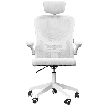 SILLA ERGONOMICA MARS GAMING MGCERGOPLUSW BLANCO MALLA TRANSPIRABLE REPOSACABEZAS