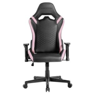 SILLA GAMER MARS GAMING MGCPROBPK NEGRA CON DETALLE ROSAS BRAZOS REGULABLES EN ALTURA RECLINABLE 135