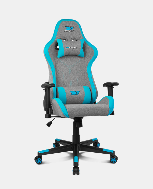 SILLA GAMING DRIFT DR90 PRO GRIS - AZUL
