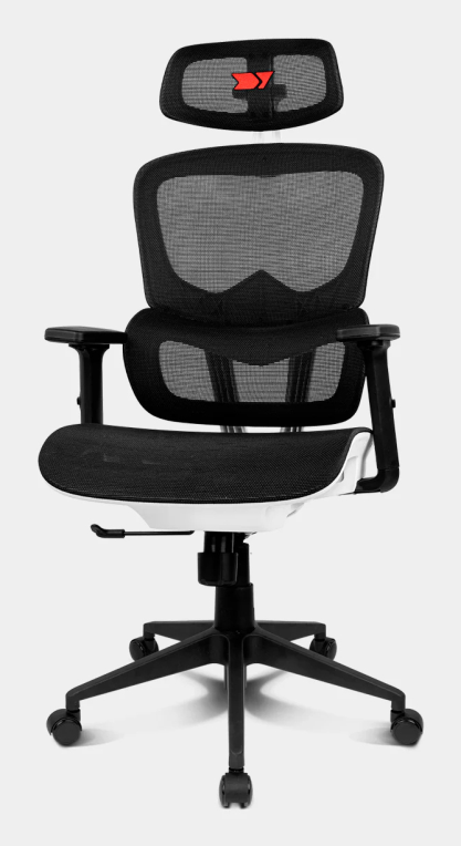 SILLA GAMING DRIFT DRAIR 200  TEJIDO NEGRO / BLANCO MALLA