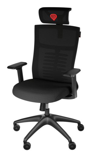 SILLA GAMING GENESIS ASTAT 200 G2 ERGONOMICA GASLIFT 4 120KG NEGRA
