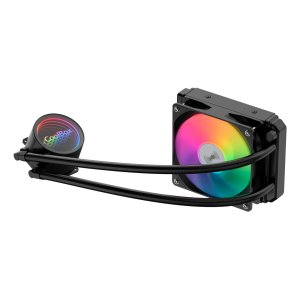 SISTEMA DE REFRIGERACION LIQUIDA COOLBOX INFINITE LIQUID120 ARGB INTEL Y AMD TDP 180W BOMBA 2600rpm