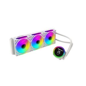 SISTEMA DE REFRIGERACION LIQUIDA KEEP OUT XWC-360 PRO ARGB INTEL Y AMD VENT 3x120mm DISPLAY TEMP
