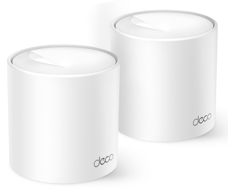 PUNTO DE ACCESO INTERIOR MESH WIFI 6 TP-LINK DECO X10 PACK 2u AX1500 1201Mbps en 5GHz + 300Mbps en 2