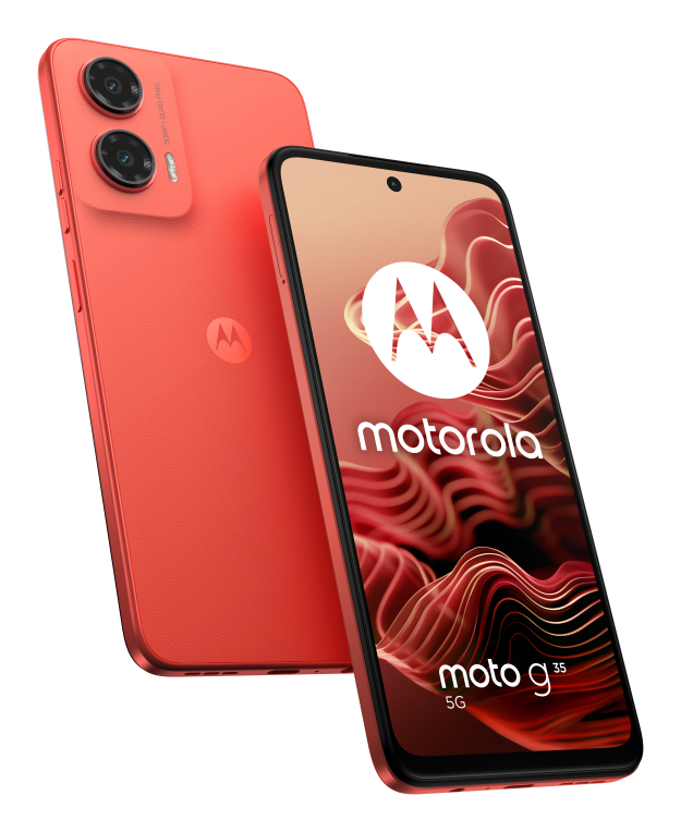 SMARTPHONE MOTOROLA MOTO G35 5G 8GB/256GB HOT CORAL