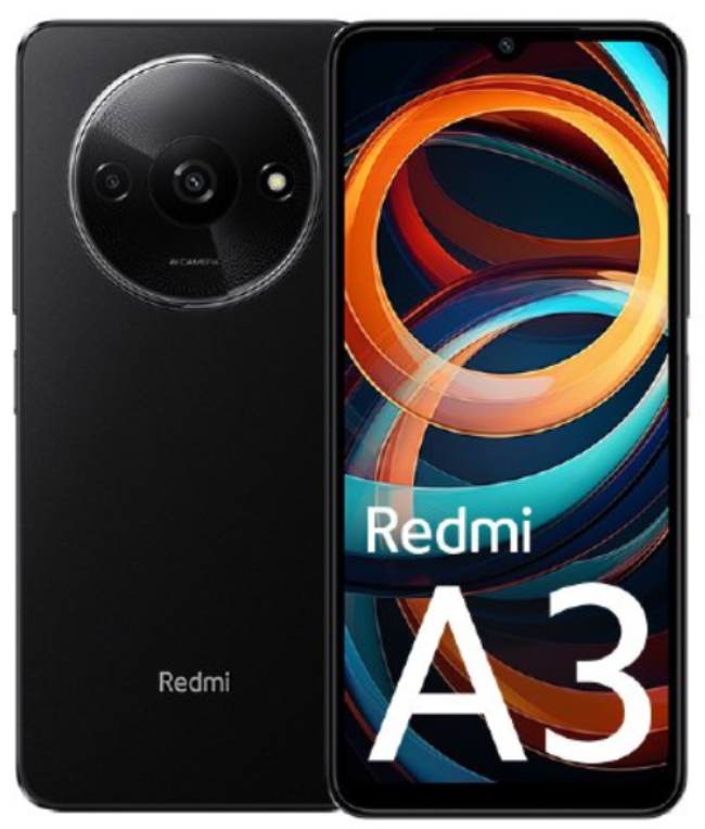 SMARTPHONE XIAOMI REDMI A3 6.71 HD+ 3GB/64GB BLACK
