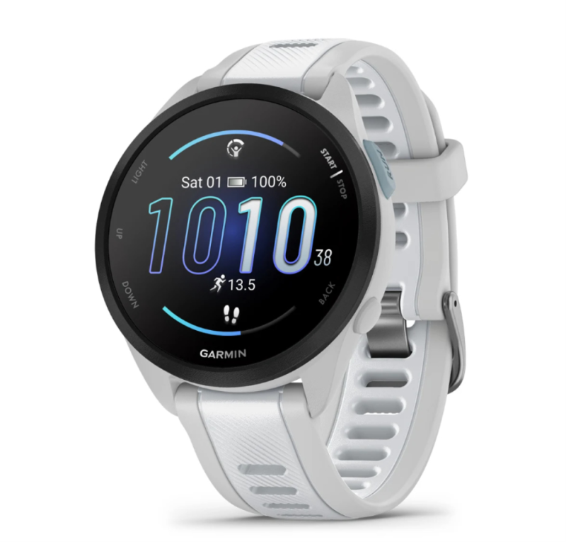 SMARTWATCH GARMIN FORERUNNER 165 43MM BLANCO