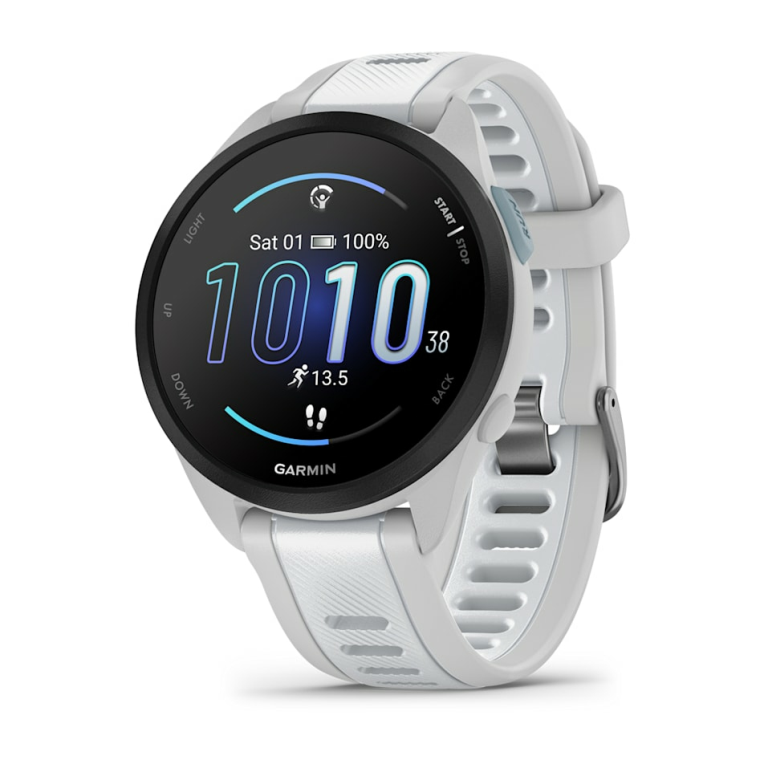 SMARTWATCH GARMIN FORERUNNER 165 MUSIC GRIS BLANCO