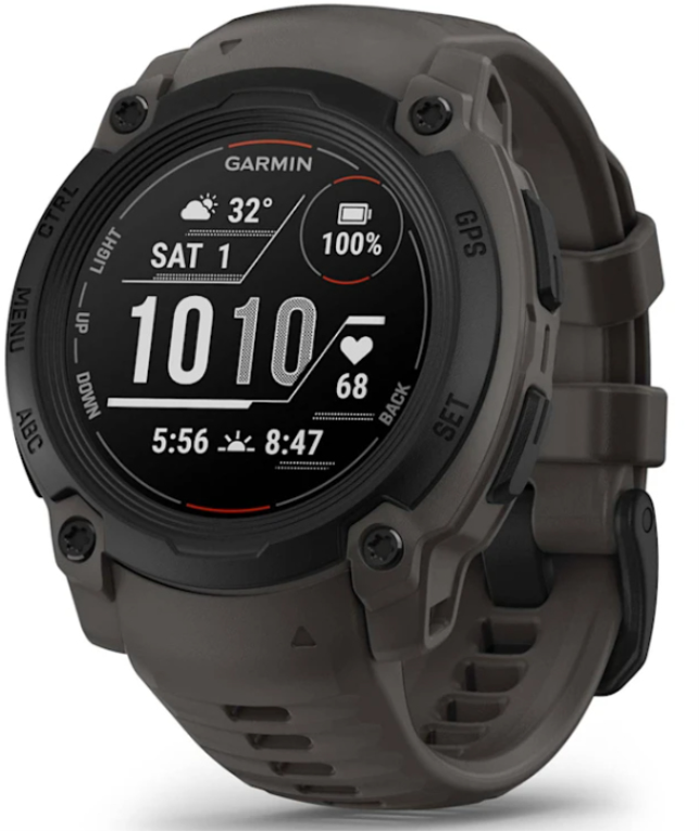 SMARTWATCH GARMIN INSTIN E 40MM NEGRO CORREA SILICONA CARBON