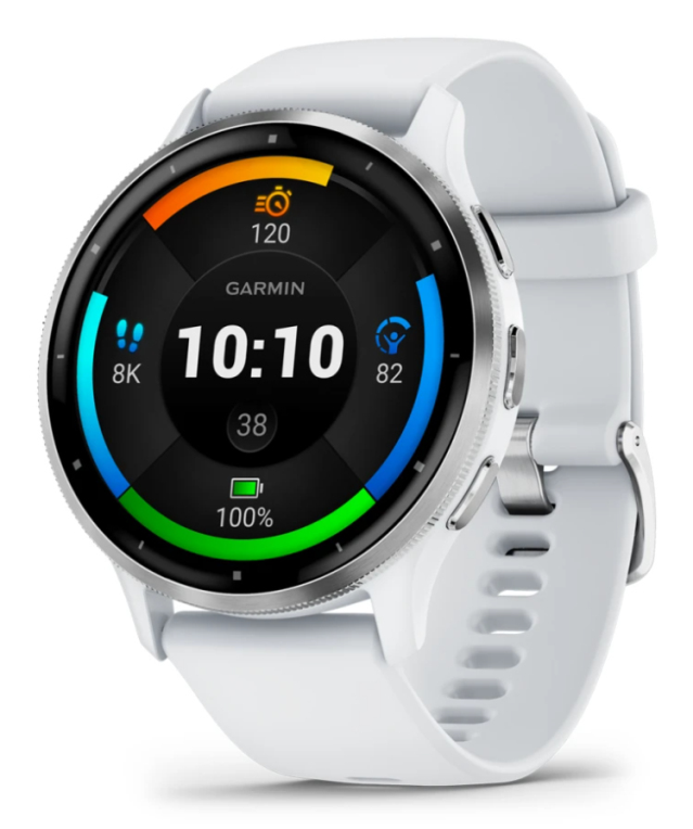 SMARTWATCH GARMIN VENU 3 GPS WIFI WHITE/WHITE