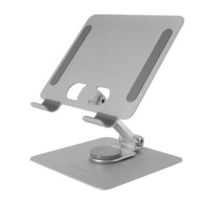 SOPORTE PARA TABLET MARS GAMING MARSTW COLOR BLANCO PLEGABLE ROTACION 360º AJUSTE DE ALTURA