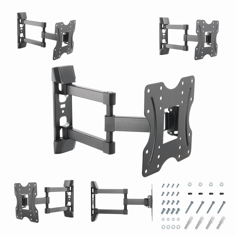 SOPORTE DE PARED GEMBIRD PARA TV DE MOVIMIENTO COMPLETO 23-42 PULGADAS