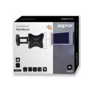 SOPORTE DE PARED ORIENTABLE APPROX PARA PANTALLA DE 17" - 37" ARTICULADO MAX. VESA 200X200 HASTA 30K