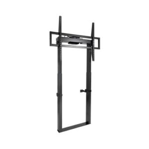 SOPORTE DE SUELO FIJO ELECTRICO TOOQ FSM01-B PARA PANTALLA DE 55"-100" NEGRO REGULACION DE ALTURA VE