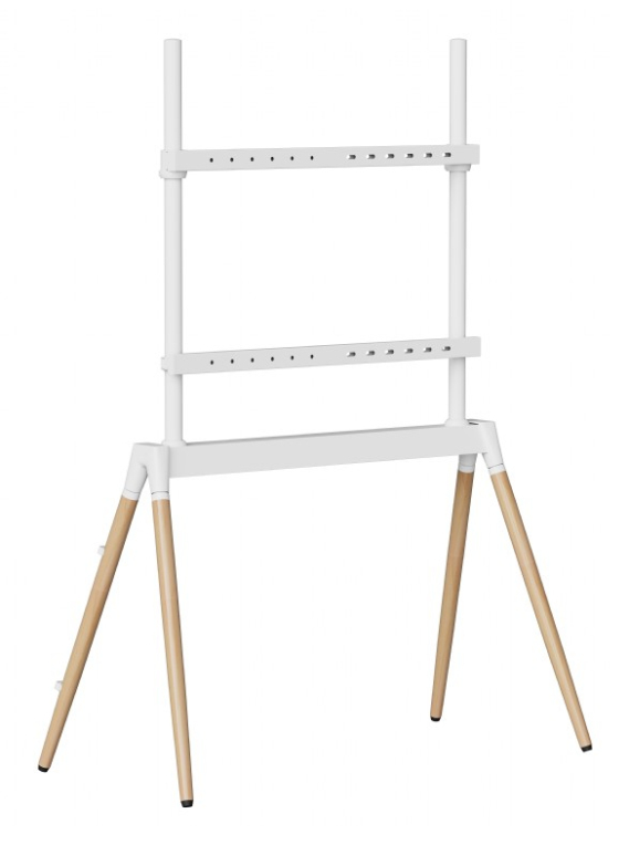 SOPORTE DE SUELO GEMBIRD PARA TV 55" - 86" BLANCO/MADERA