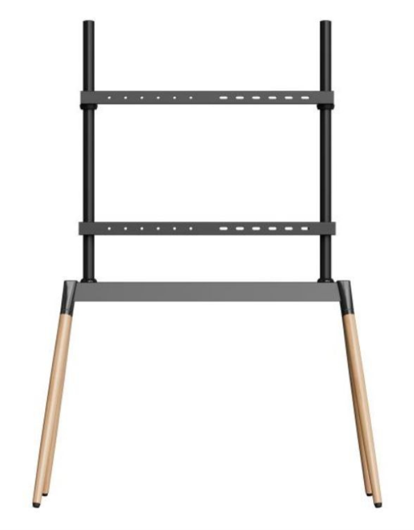 SOPORTE DE SUELO GEMBIRD PARA TV 55" - 86" NEGRO/MADERA