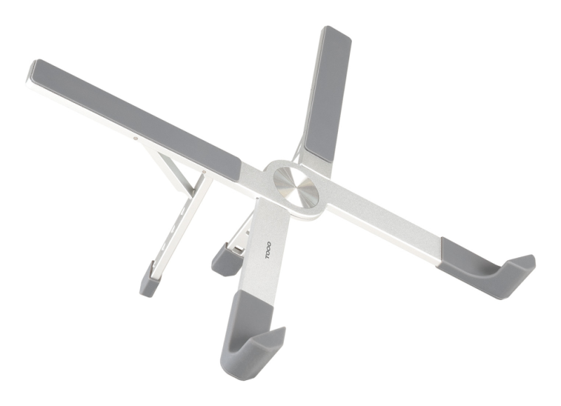 SOPORTE ELEVADOR ALUM. PLEGABLE PORTATILES, PLATA