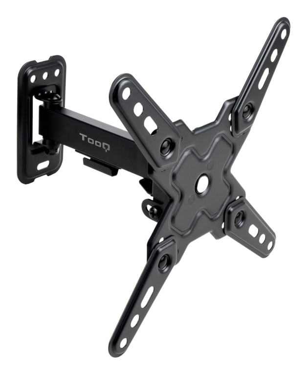 SOPORTE TOOQ PARED PANTALLAS 13-43" GIRA/INCLI NEGRO