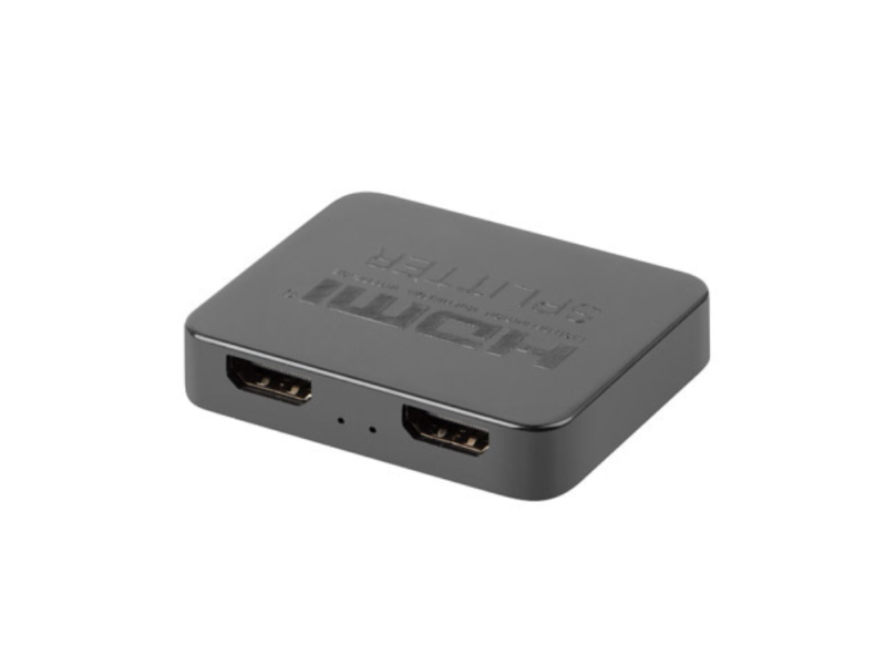 SPLITTER VIDEO LANBERG HDMI A 2 X HDMI 4K + MICRO USB NEGRO
