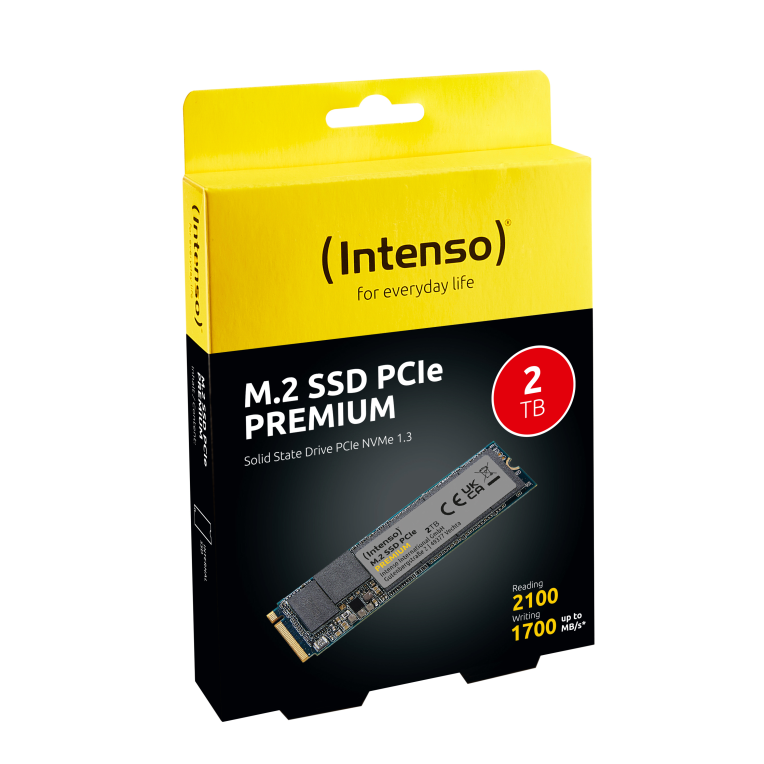 Intenso 3835470 Premium SSD 2TB PCIe Gen 3x4