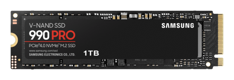 Samsung 990 PRO SSD 1TB PCIe 4.0 NVMe M.2