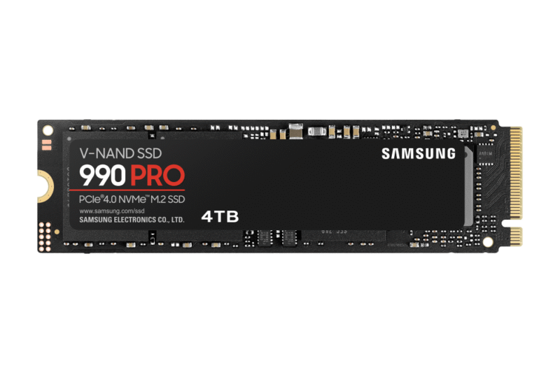 Samsung 990 PRO SSD 4TB PCIe 4.0 NVMe M.2