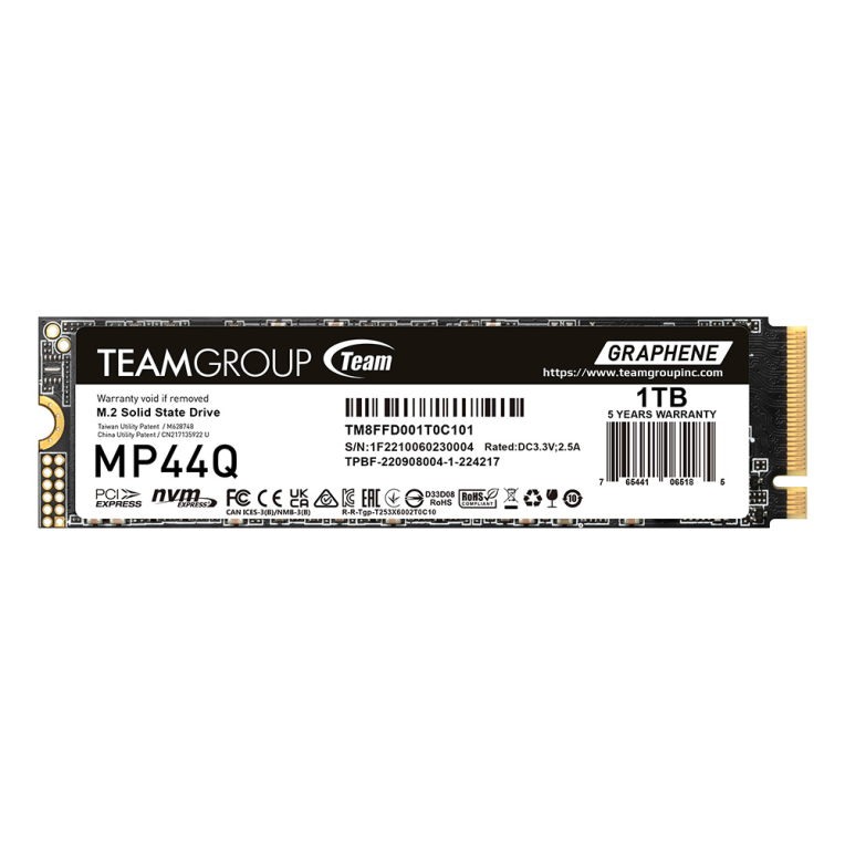 SSD TEAMGROUP TEAM M.2 NVMe 2280 PCI-E MP44Q 2TB