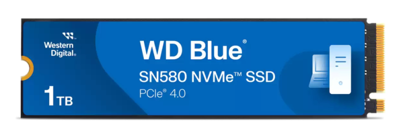 SSD WD BlUE SN580 1TB GEN4 NVMe