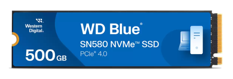 SSD WD BLUE SN580 500GB NAS NVME