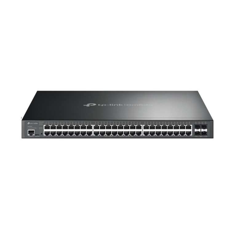 SSWITCH TP LINK OMADA TL-SG3452XP/L2+ 48x1G POE+ 4xSFP+ 500W