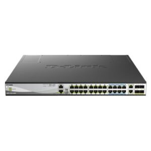 SWITCH GESTIONABLE D-LINK DMS-3130-30TS 24X100/1000/2.5GBASE-T / 2X100/1000/2.5G/5G/10GBASE-T / 4 pu
