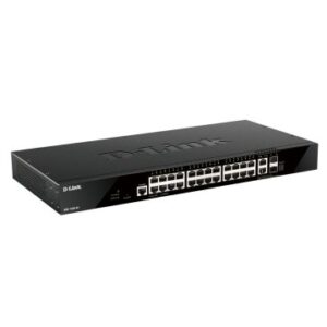 SWITCH GESTIONABLE D-LINK L3 STAKABLE DGS-1520-28 24P GIGA + 2P 10G + 2P SFP