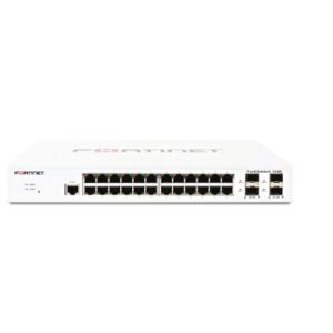 SWITCH GESTIONABLE FORTINET FS-124E L2 24xGE RJ45 4xGE SFP 256 MB DDR3 MONTAJE RACK SIN VENTILADOR