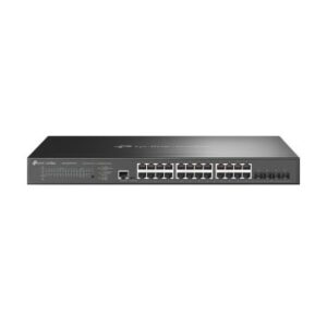 SWITCH GESTIONABLE JETSTREAM TP-LINK SG3428XPP-M2 24P 2.5GBASE-T Y 4P 10GE SFP+ L2+ CON POE+ DE 16P